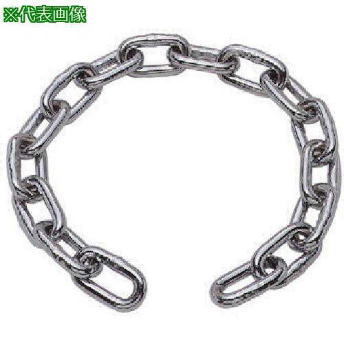 ■水本 ステンレス スーパーデフチェーン 全長600mm〔品番:D107〕【8490369:0】[送料別途見積り][店頭受取不可]