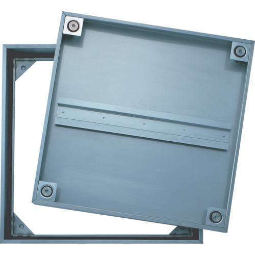 ■DAIKEN 床点検口アンダーハッチ 450×450 ステン枠防水防臭 ハンドル無〔品番:FSMPD45N〕【8493637:0】..