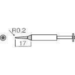 ■白光 こて先 I型〔品番:900STI〕【8496954:0】[送料別途見積り][掲外取寄][店頭受取不可]