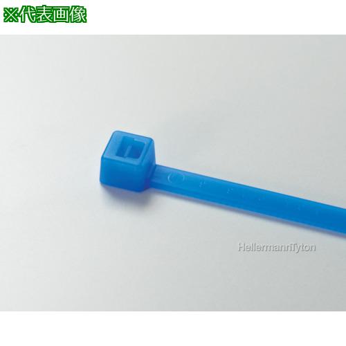 ■TYTON カラータイ 幅4.6×長さ202mm 屋内使用 (100本入)〔品番:T50RBLU〕【8503939:0】[送料別途見積り][店頭受取不可]