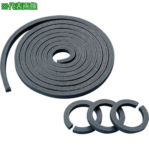 ■VALQUA グランドパッキン ケミカル流体万能,高周速回転軸用 22.0X22.0〔品番:7202220030〕【8505309:0】[送料別途見積り][法人・事業所限定][外直送][店頭受取不可]