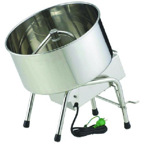 ■Mazelar ステンレス製タライ角度調節ミキサー PMT-18(18リットル混合用)〔品番:PMT18〕【8510828:0】[送料別途見積り][法人・事業所限定][外直送][店頭受取不可]