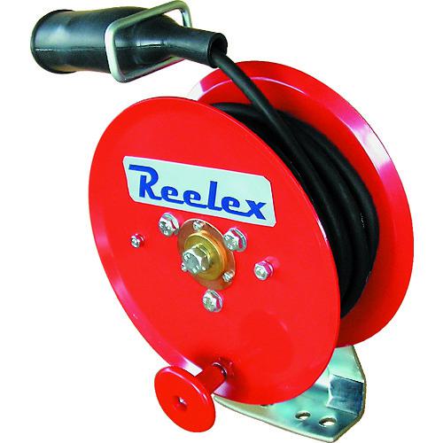 ■Reelex アースリール 2.0SQ×20m 50Aアースクリップ付〔品番:ER7220M〕【8513623:0】[店頭受取不可]