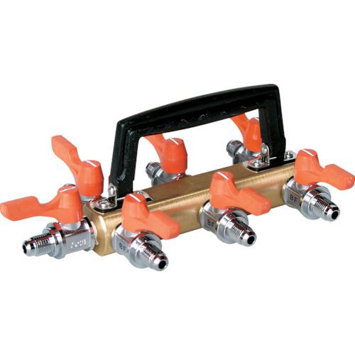 ■Asada ヘッダー バルブ付〔品番:TF039〕【8520989:0】[送料別途見積り][掲外取寄][店頭受取不可]