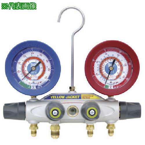 ■Asada R407C等用ブルート2マニホールドキット ケース付〔品番:Y40923C〕【8521191:0】[法人・事業所限定][外直送元][店頭受取不可]