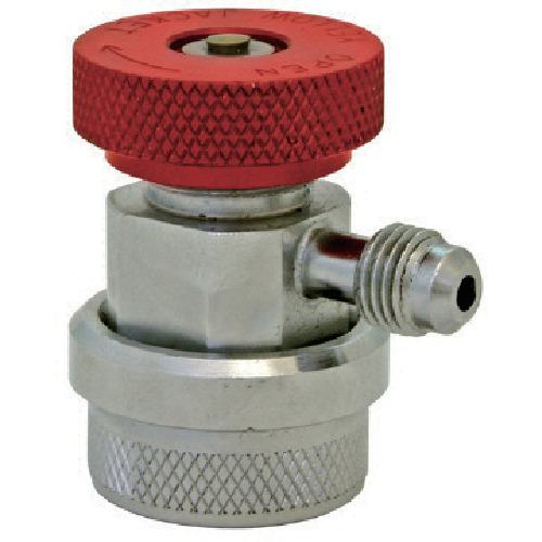 ■Asada 高圧クイックコントロールバルブ1/4〔品番:Y41337〕【8521233:0】[送料別途見積り][掲外取寄][..