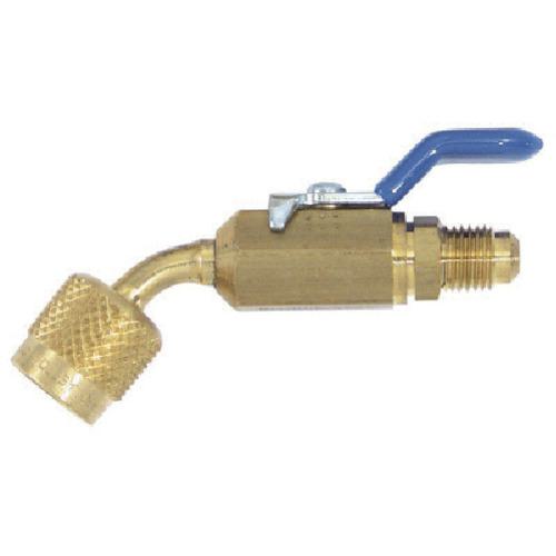 ■Asada ボールバルブ45° 1/4 メス×5/16 オス〔品番:Y93826〕【8521305:0】[送料別途見積り][掲外取寄][..