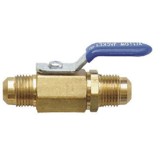 ■Asada ボールバルブ 3/8 オス×3/8 オス〔品番:Y93836〕【8521307:0】[送料別途見積り][掲外取寄][店頭..