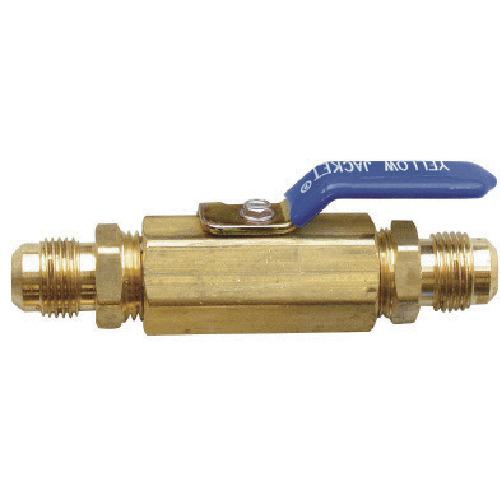 ■Asada ボールバルブ 1/2 オス×1/2 オス〔品番:Y93838〕【8521308:0】[送料別途見積り][掲外取寄][店頭..