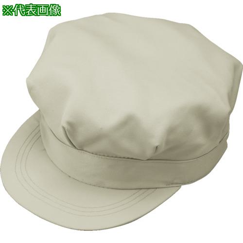 ■コーコス 八方型帽子H-1196 5 アイボリーM〔品番:H11965M〕【8537817:0】[送料別途見積り][掲外取寄][..