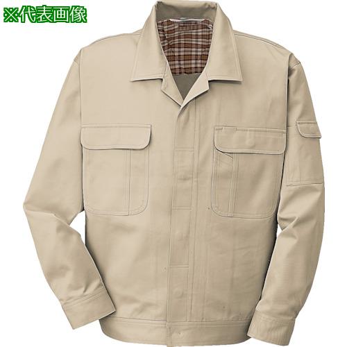 ■コーコス ブルゾン8502 5アイボリー 5L〔品番:850255L〕【8539308:0】[送料別途見積り][掲外取寄][店..