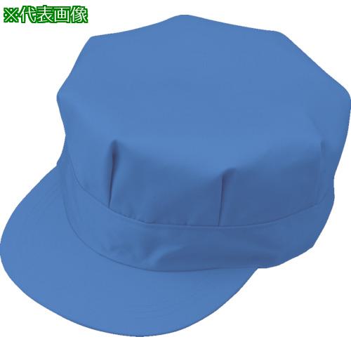 ■コーコス 八方型帽子J-1466 16 SブルーL〔品番:J146616L〕【8543636:0】[送料別途見積り][掲外取寄][店頭受取不可]