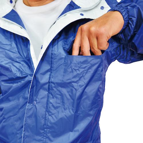 ■トオケミ ニューバリューレインスーツ ネイビーM〔品番:7705NVM〕【8550257:0】[店頭受取不可]