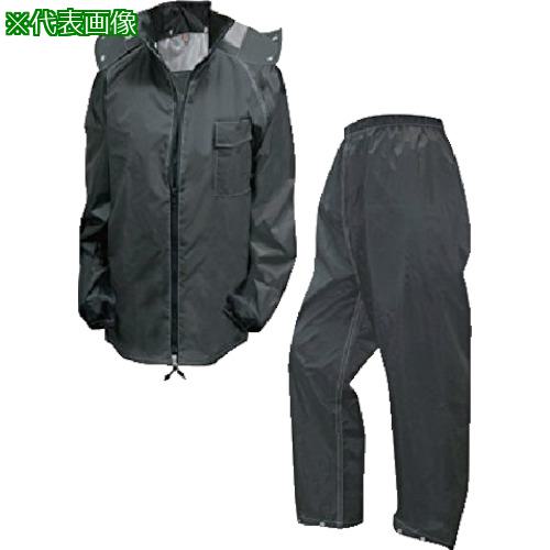 ■トオケミ ワンダーレインスーツ チャコールM〔品番:4685GYM〕【8550249:0】[送料別途見積り][掲外取寄][店頭受取不可]