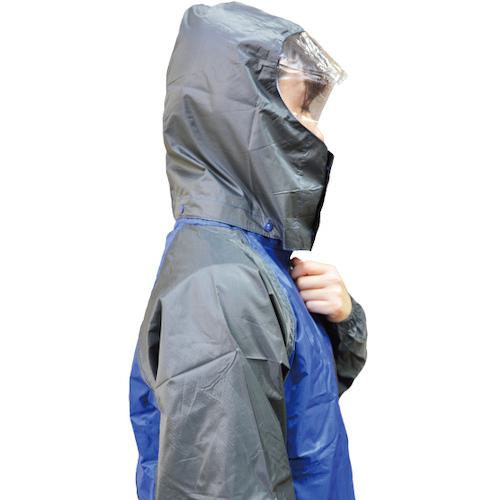 ■トオケミ CSワンダーレインスーツ ブルー3L〔品番:4670BL3L〕【8551657:0】[送料別途見積り][掲外取寄][店頭受取不可]