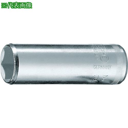 ■GEDORE 【売切廃番】 6角ソケット6mm 差込角6.35mm ロングタイプ〔品番:6191830〕【8554182:0】[店頭..