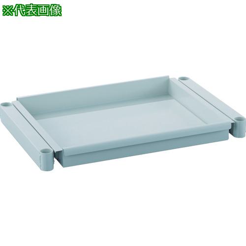 ■TRUSCO スチール製ワゴン用スライド棚板 ツールワゴン フェニックスワゴン用 W600×D400 ヤンググリーン〔品番:PEWM64TYG〕【8555578:0】[店頭受取不可]