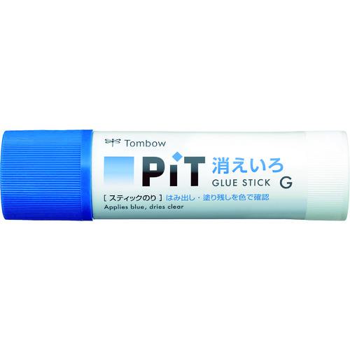 ■Tombow スティック糊 消えいろピットGC〔品番:PTGC〕【8560020:0】[店頭受取不可]
