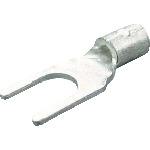 ■TRUSCO 裸圧着端子先開形φ4.3長さ16.4 (50個入)〔品番:T1.25Y4S〕【8563591:0】[店頭受取不可]