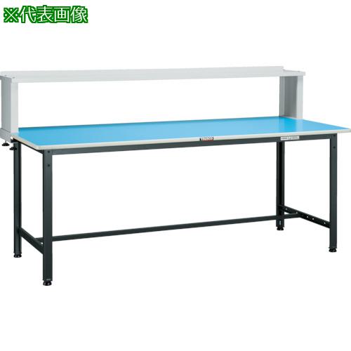 ■TRUSCO 軽荷重作業台(250kg)BE型 900X600XH1044(全高) 上棚付 ホワイト色〔品番:BE0960YURBW〕【8563805:0】[法人・事業所限定][直送元][店頭受取不可]
