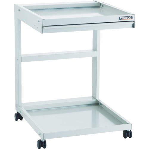 ■TRUSCO ツールワゴン 補助ワゴン 引出付き 2段〔品番:HJW2D〕【8564272:0】[直送DS][店頭受取不可]