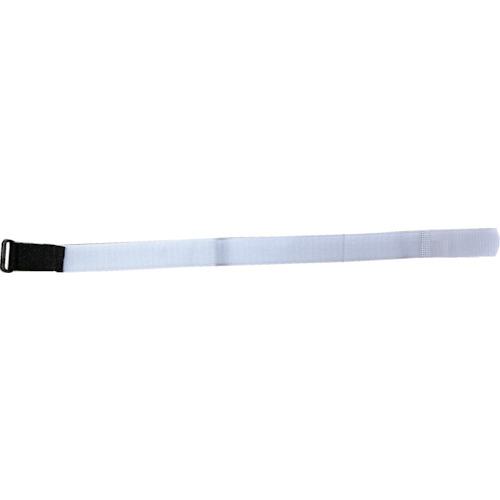 ■TRUSCO 伸縮マルチバンド 長さ600mmX幅25mm 白 2本入〔品番:TMB600W〕【8564353:0】[店頭受取不可]