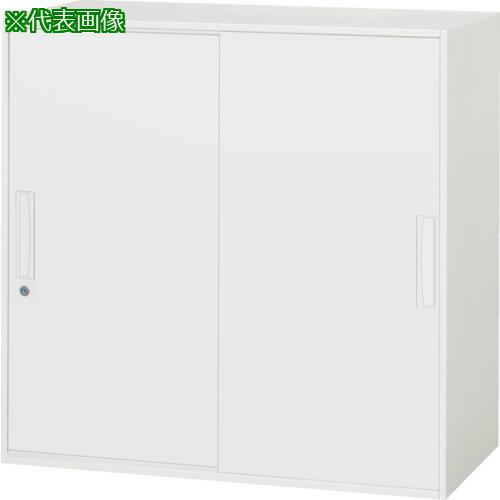 《メーカー》ダイシン工業（株）《品番》V940-09S《特長》●A4タテ・A4ヨコ両用で効率よく収納する省スペースモジュールです。●安全・安心・使いやすさに配慮した、A4タテ・ヨコ両用で効率よく収納する省スペースモジュールです。●細かな棚板ピッチ(16.6mm)で収納物に合わせて最適な高さ一が設定できます。●鍵を使用しない場合の紛失を防ぐため、鍵の保管場所を設けました。●開閉表示は施錠時が赤、開錠時は青で表示されます。一目で解り鍵のかけ忘れを防止します。《用途》●オフィスのあらゆるシーンに対応する豊富なバリエーションより、最適な収納ユニットを用意しています。●使いやすさ・安全・安心に配慮した、こだわりのデザインと充実した機能で収納をサポートします。●扉型、引出し型は大型引手を採用しており引手を引き動作とラッチ操作が融合した感性の高い操作感が特徴です。《仕様》●間口(mm):900●奥行(mm):400●高さ(mm):890●最大積載量(kg/台):129●色:ホワイト●棚板調整ピッチ(mm):16.6●内寸間口(mm):865●内寸奥行(mm):347●内寸高さ(mm):843●棚板耐荷重(kg):43《仕様2》●鍵付タイプ●ラッチ付●棚板2枚付《原産国（名称）》日本《材質／仕上》●本体スチール製（SPCC）《セット内容／付属品》●棚板2枚付《注意》●上置き・下置きタイプを下置きとしてご利用の場合は、ベース（V940-B1又は、V940-B1W）をご使用ください。《JANコード》《本体質量》31.6kgDAISHIN　壁面収納庫　引戸型　上下兼用D400　ホワイト〔品番：V940-09S〕[注番:8569713][本体質量：31.6kg]《包装時基本サイズ：920.00×420.00×910.00》〔包装時質量：32.5kg〕分類》オフィス・住設用品》オフィス家具》書庫☆納期情報：取寄管理コード(009) メーカー直送品【法人限定＝会社名ご記入お願い致します。】