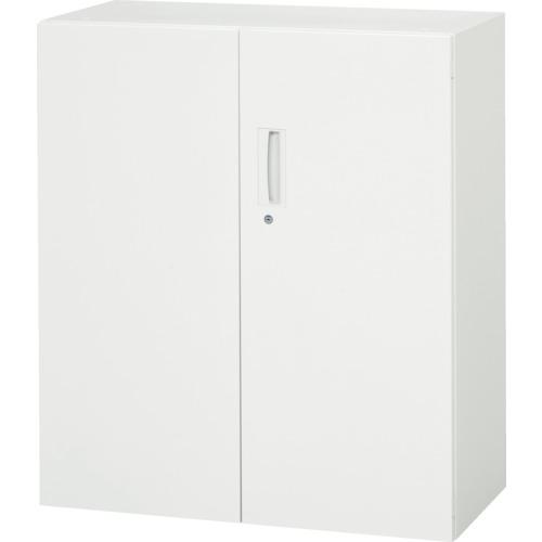 ■DAISHIN 壁面収納庫 両開き型 下置き専用D450 ホワイト〔品番:V94511H〕【8569810:0】[法人・事業所限定][外直送元][店頭受取不可]