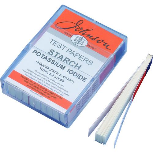 ■KENIS よう化カリウムでんぷん紙 (200枚入)〔品番:31380061〕【8571546:0】[送料別途見積り][掲外取寄][店頭受取不可]