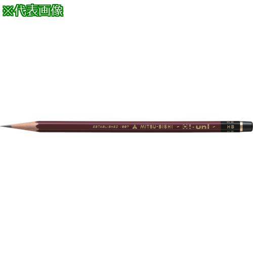 ■uni ハイユニ鉛筆 4B (12本入)〔品番:HU4B〕【8575112:0】[送料別途見積り][掲外取寄][店頭受取不可]
