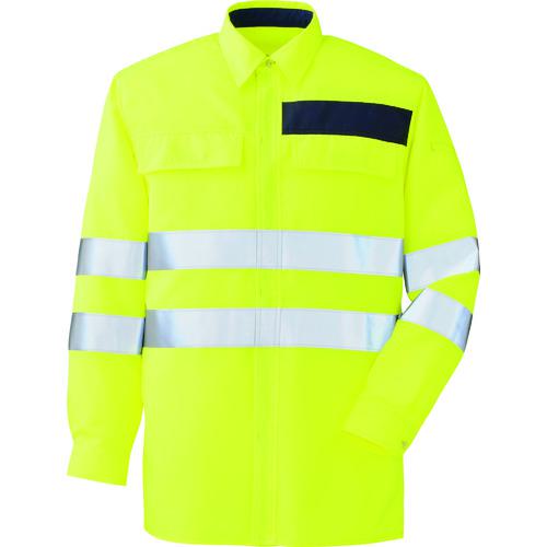 ■ミドリ安全 高視認シャツ イエロー S〔品番:VES2334UES〕【8578953:0】[送料別途見積り][掲外取寄][店頭受取不可]