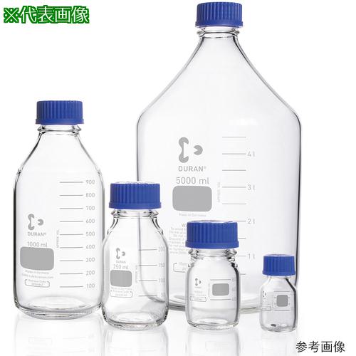 ■AS ねじ口びん 青キャップ付5000〔品番:207707〕【8586779:0】[送料別途見積り][掲外取寄][店頭受取不可]