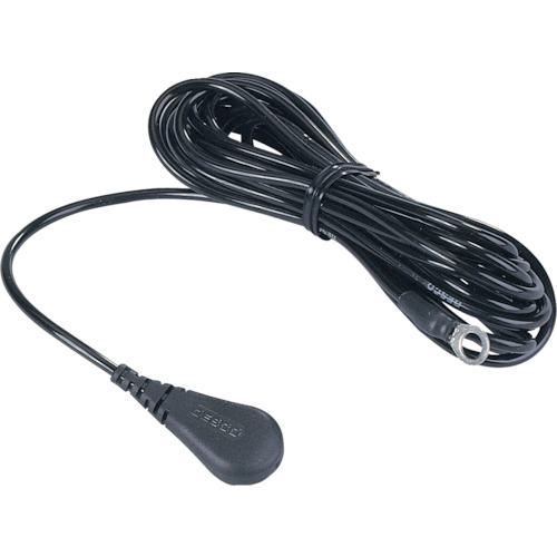 ■DESCO コード、接地、フロアーマット 10mm端子、抵抗付き、3.05m〔品番:09818〕【8590167:0】[送料別..