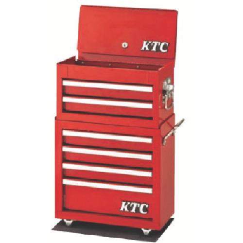 ■KTC ミニチェスト&ミニキャビネットケースセット〔品番:SKX0010R〕【8591655:0】[店頭受取不可]