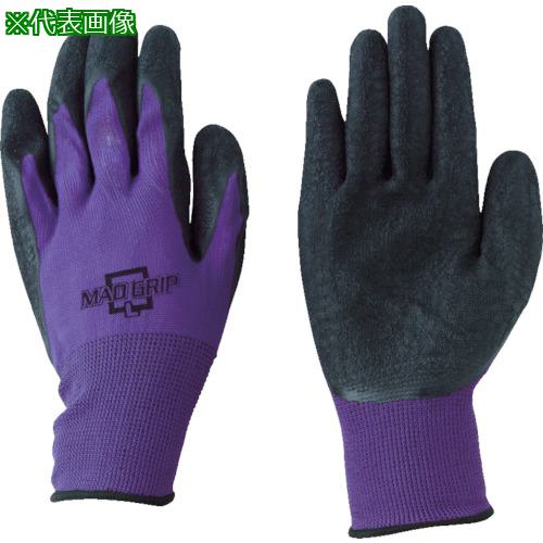 ■川西 背抜き手袋 マッドグリップ パープル 1P LLサイズ〔品番:2635PLL〕【8594475:0】[店頭受取不可](4)
