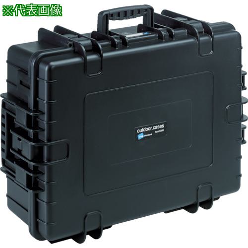 ■B&W プロテクタケース 6000 黒 ウレタンフォーム付き〔品番:6000BSI〕【8596139:0】[店頭受取不可](4)