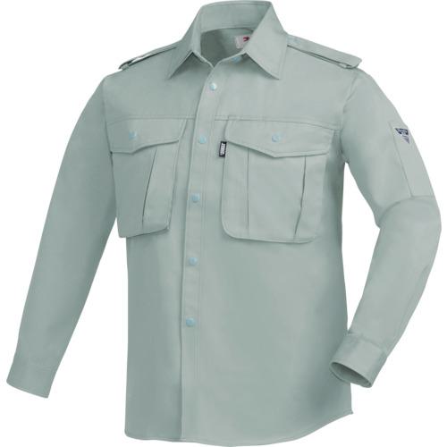 ■XEBEC 長袖シャツ1284-61-4L モスグリーン〔品番:1284614L〕【8601134:0】[送料別途見積り][掲外取寄]..