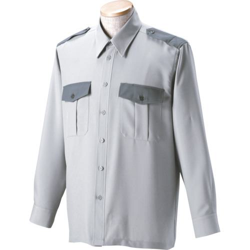 ■XEBEC 切替長袖シャツ18300-21-M ライトグレー〔品番:1830021M〕【8603414:0】[送料別途見積り][掲外取寄][店頭受取不可]