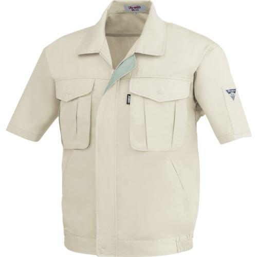 ■XEBEC 半袖ブルゾン1291-31-S アイボリー〔品番:129131S〕【8610755:0】[送料別途見積り][掲外取寄][店頭受取不可]