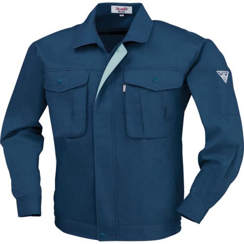 ■XEBEC 長袖ブルゾン1294-10-5L コン〔品番:1294105L〕【8610905:0】[送料別途見積り][掲外取寄][店頭受取不可]