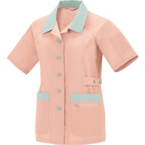 ■XEBEC レディス半袖ジャケット1322-76-7 サーモンピンク〔品番:1322767〕【8611119:0】[送料別途見積り][掲外取寄][店頭受取不可](4)