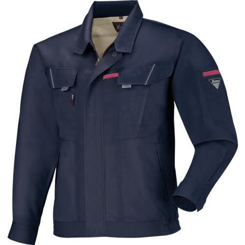 ■XEBEC 長袖ブルゾン7564-10-L コン〔品番:756410L〕【8616561:0】[送料別途見積り][掲外取寄][店頭受取不可]