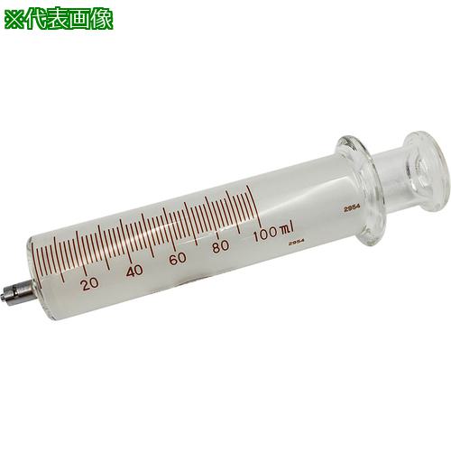 ■AS VAN白硬注射筒ロック先100cc〔品番:1618709〕【8620045:0】[送料別途見積り][掲外取寄][店頭受取不..