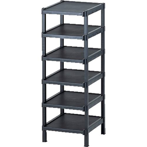 ■AS 導電スリッパラック6段〔品番:1785801〕【8620964:0】[送料別途見積り][掲外取寄][店頭受取不可]