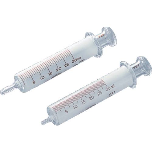 ■AS 白硬注射筒(浣腸器)30cc〔品番:2563701〕【8667752:0】[送料別途見積り][掲外取寄][店頭受取不可]