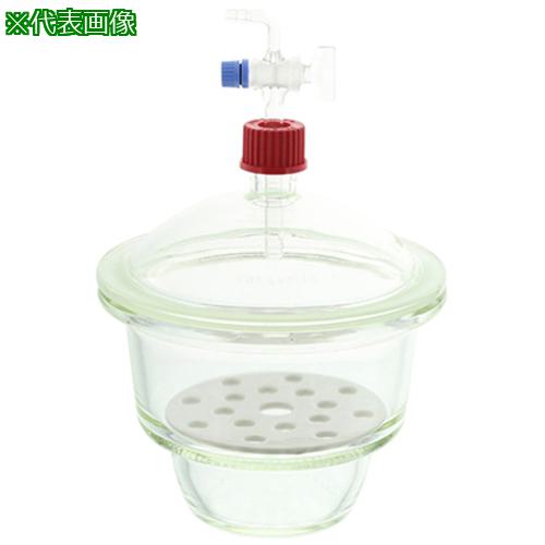 ■AS ねじ口デシケーター上口140シバタ〔品番:618201〕【8669353:0】[送料別途見積り][掲外取寄][店頭受取不可]