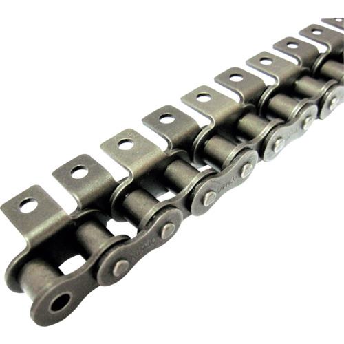 ■KANA 資材 アタッチ付チェン3M(120L) 列数:1 適合チェンNO.25.4〔品番:80ALLA1T〕【8676933:0】[送料別途見積り][掲外取寄][店頭受取不可]