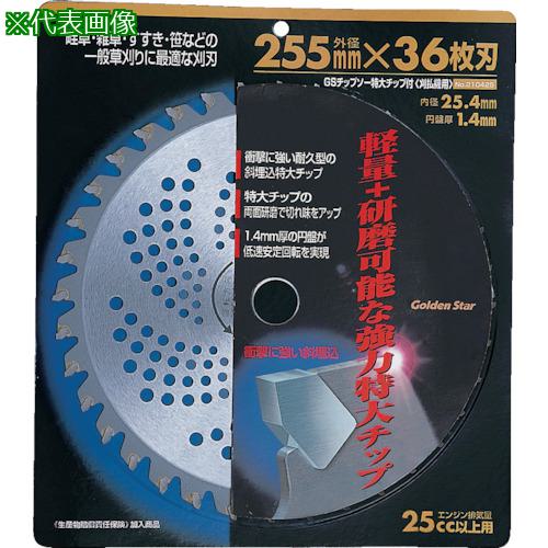 ■GS チップソー特大チップ付〔品番:210424〕【8682251:0】[送料別途見積り][掲外取寄][店頭受取不可]