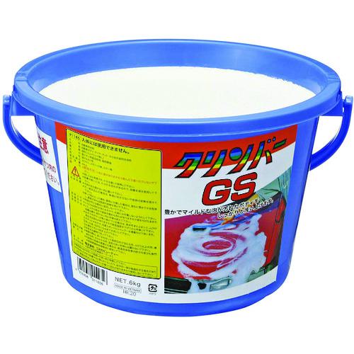 ■モクケン 洗車用洗剤 クリンバーGS バケツ入り洗剤(6kg)《2個入》〔品番:1165〕【8683823×2:0】[送料別途見積り][法人・事業所限定][外直送][店頭受取不可]