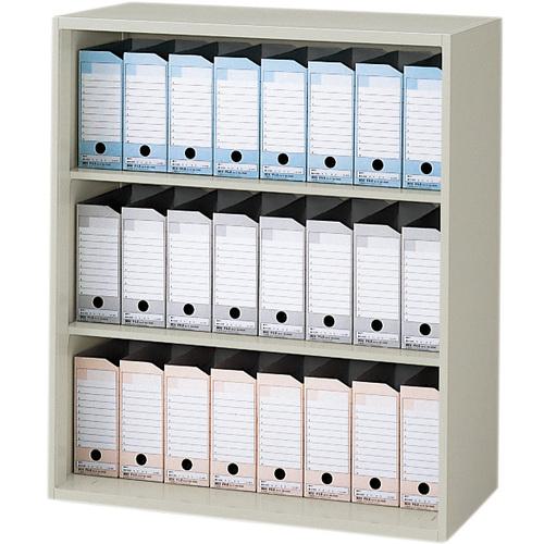 ■NAIKI 収納庫 NWS型 オープン書庫 W899×D400×H900〔品番:NWS0909NAW〕【8685986:0】[送料別途見積り][法人・事業所限定][外直送][店頭受取不可]